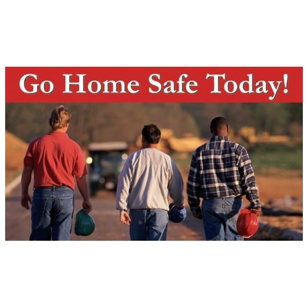 Accuform WALLWRAP WALL GRAPHICS GO HOME SAFE PWG201 PWG201 - main